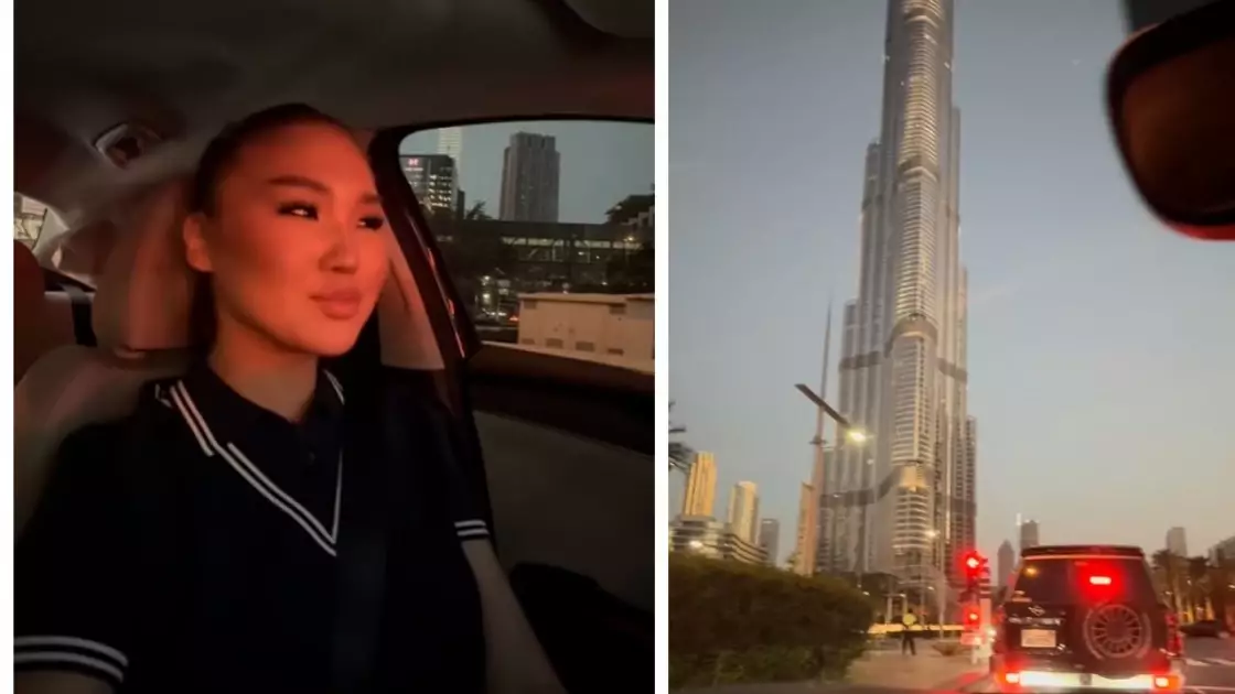 Тұрсынбек Қабатовтың үлкен қызы Дубай көшесінде ән шырқап жүрген видеосын жариялады  