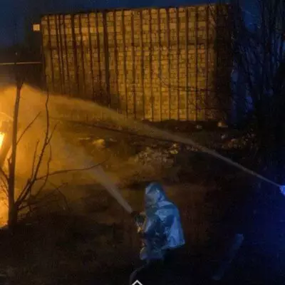 В Актобе произошёл взрыв на газовой заправке