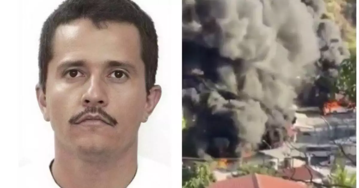  В золотом гробу похоронили мексиканского наркобарона Эль Менчо 