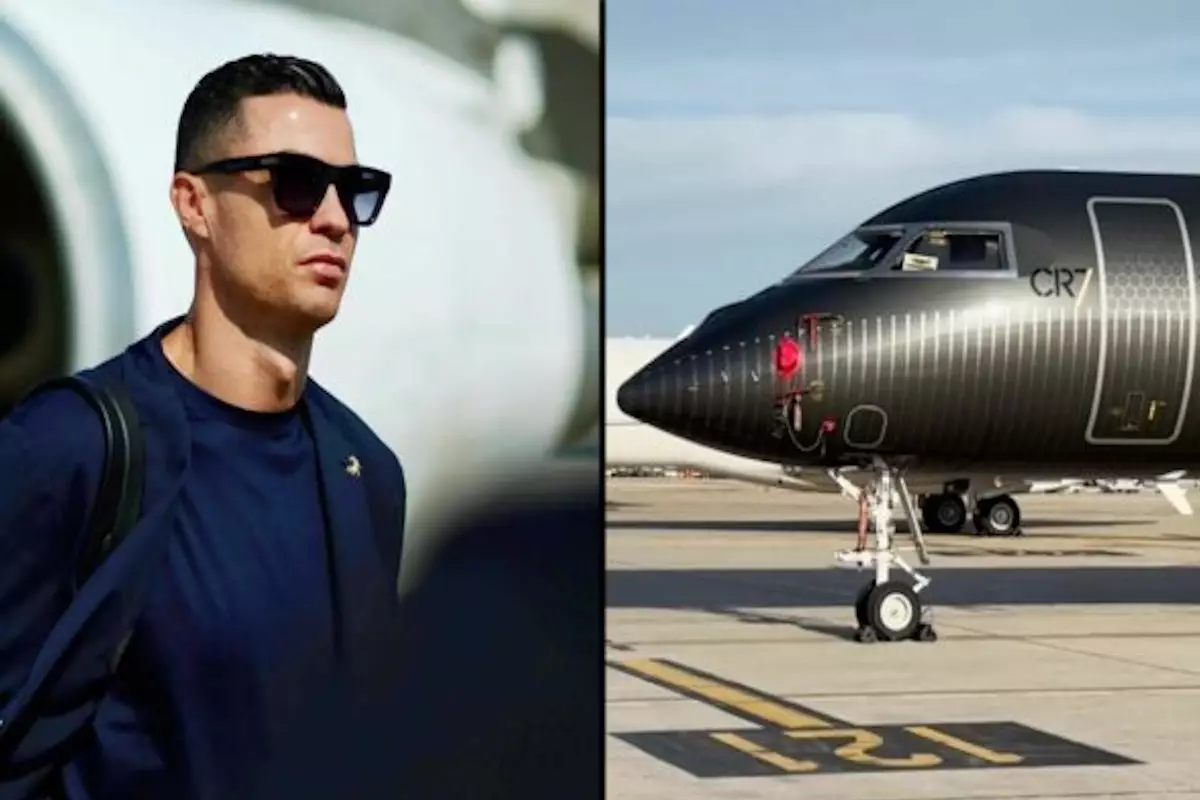 Самолет Криштиану Роналду экстренно покинул Саудовскую Аравию