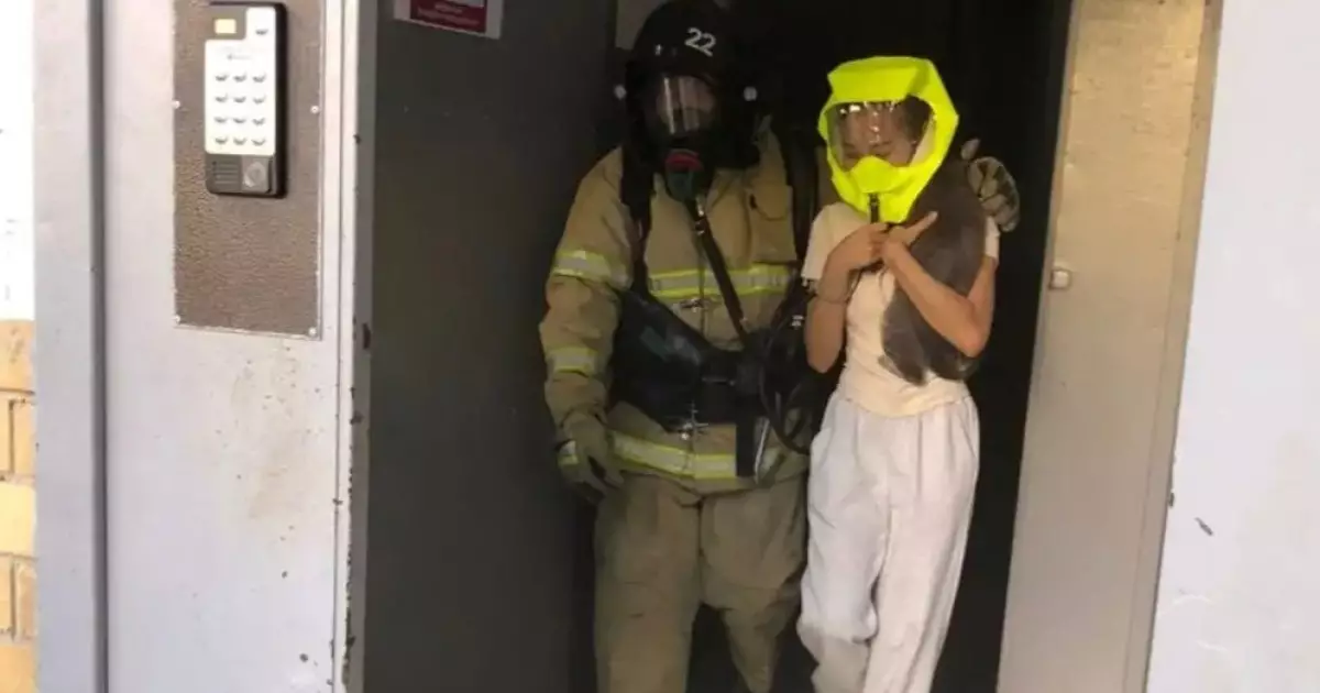  Астанадағы көпқабатты үйдің лифті өртенді 