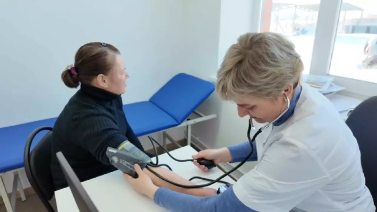 Новый медпункт построили в селе Жалгыскан