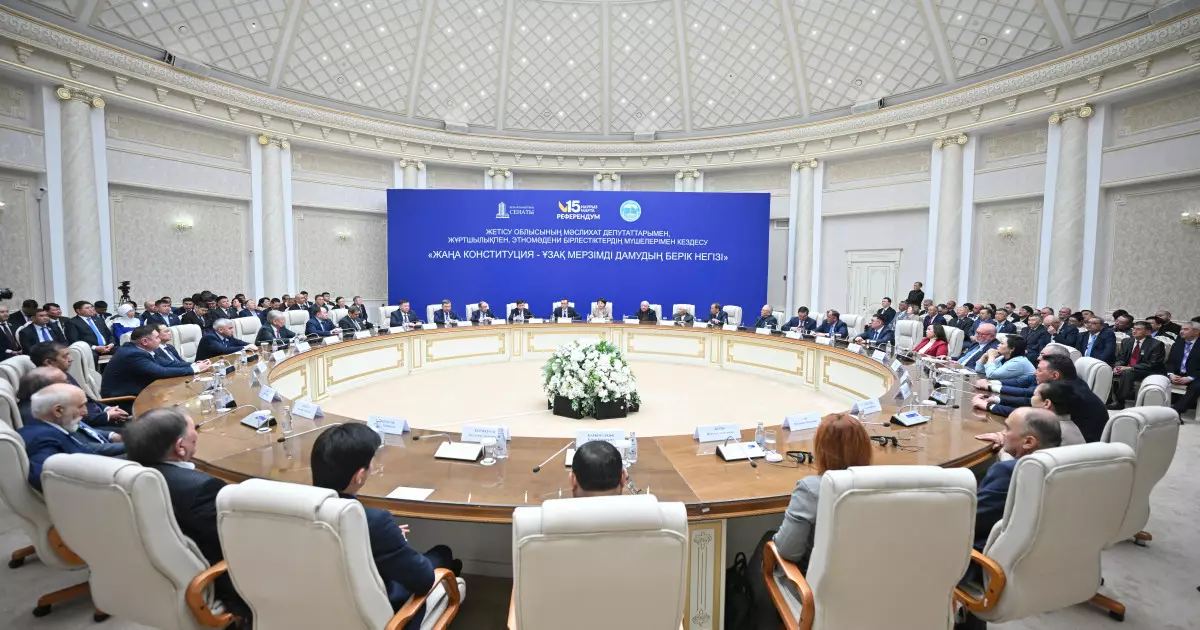   Сенат Төрағасы: Референдум – Қазақстан дамуының тарихи кезеңі   