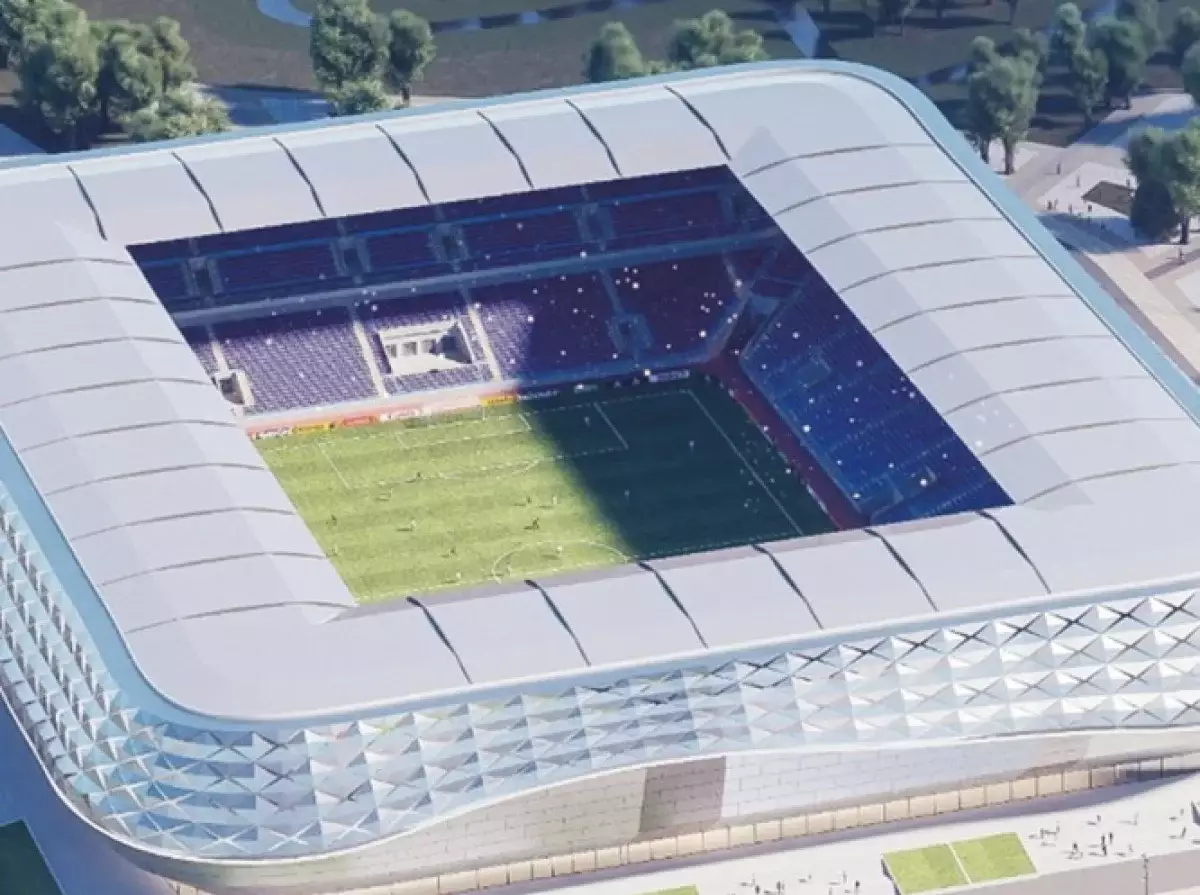 Шымкентте 35 мың орындық жаңа стадион құрылысы аяқталмақ