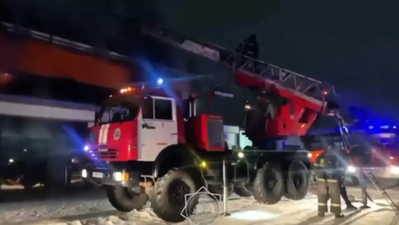 Возгорание в развлекательном центре в Семее ликвидировали