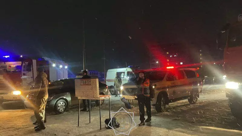 Семейде ойын-сауық орталығындағы өрт толық сөндірілді