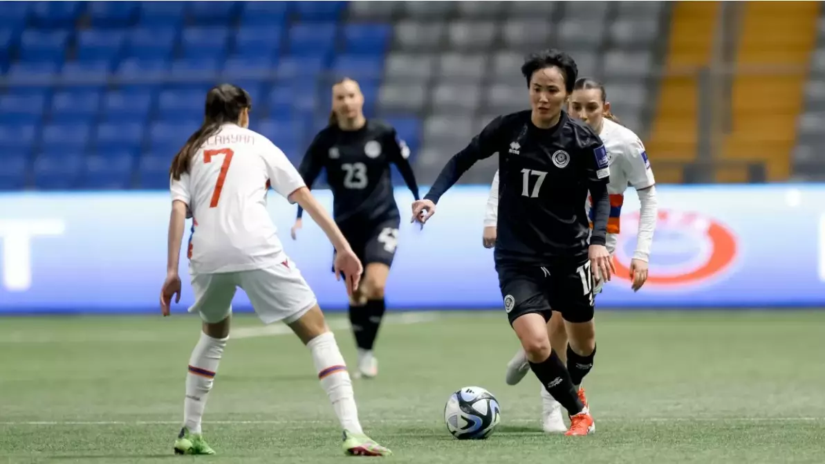 Футболдан Қазақстан әйелдер құрамасы Арменияны жеңді