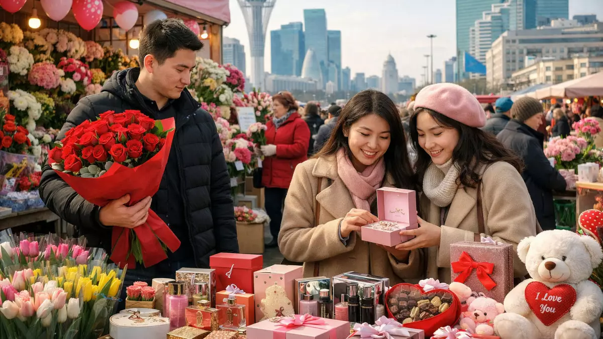 Сколько тратят казахстанцы на 8 Марта и что выбирают