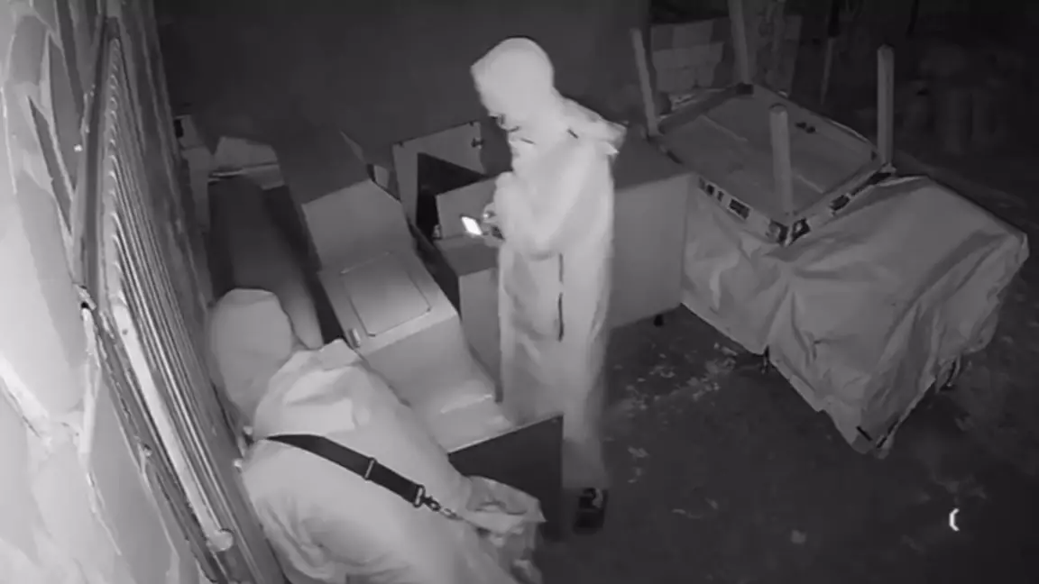 Жезқазғанда ұрылар камераны сындырып, қылмыс ізін жасыруға тырысқан