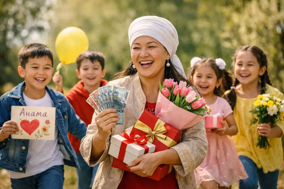 Қазақстанда көпбалалы әйелдерге 8 наурызға орай 43 мың теңгеге дейін біржолғы төлем беріледі