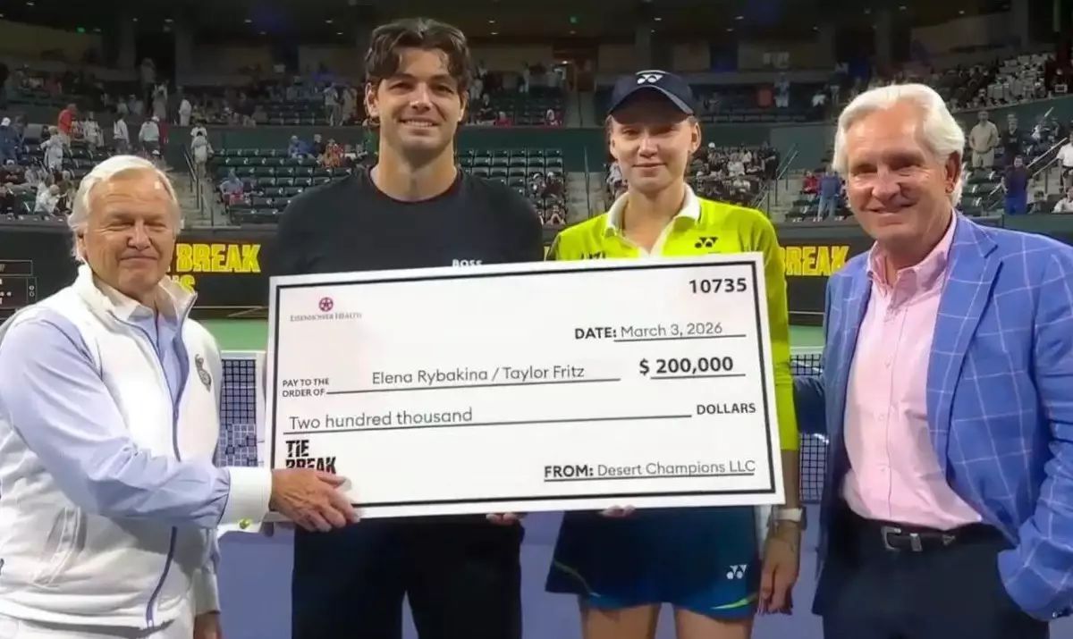 Елена Рыбакина тағы бір турнирде топ жарды