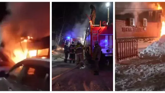 Число жертв растет после взрыва в кафе в Казахстане.