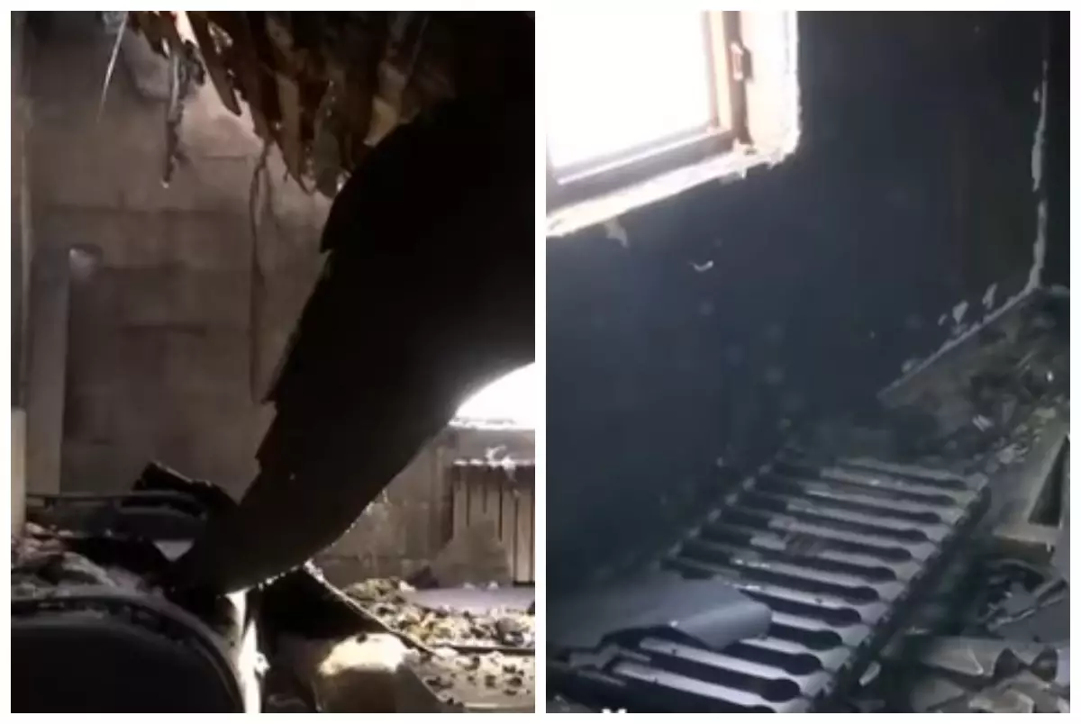 Ақтөбеде қуаттағыш құрылғы жарылып, бір отбасының үйі өртеніп кетті