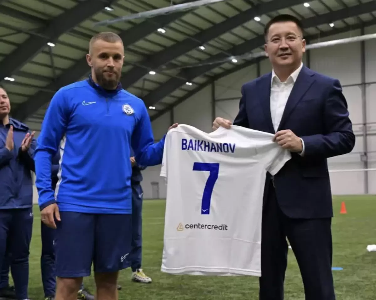 Асайын Байханов “Ертіспен” кездесті: Басты мақсат — Кубок пен жоғары нәтиже