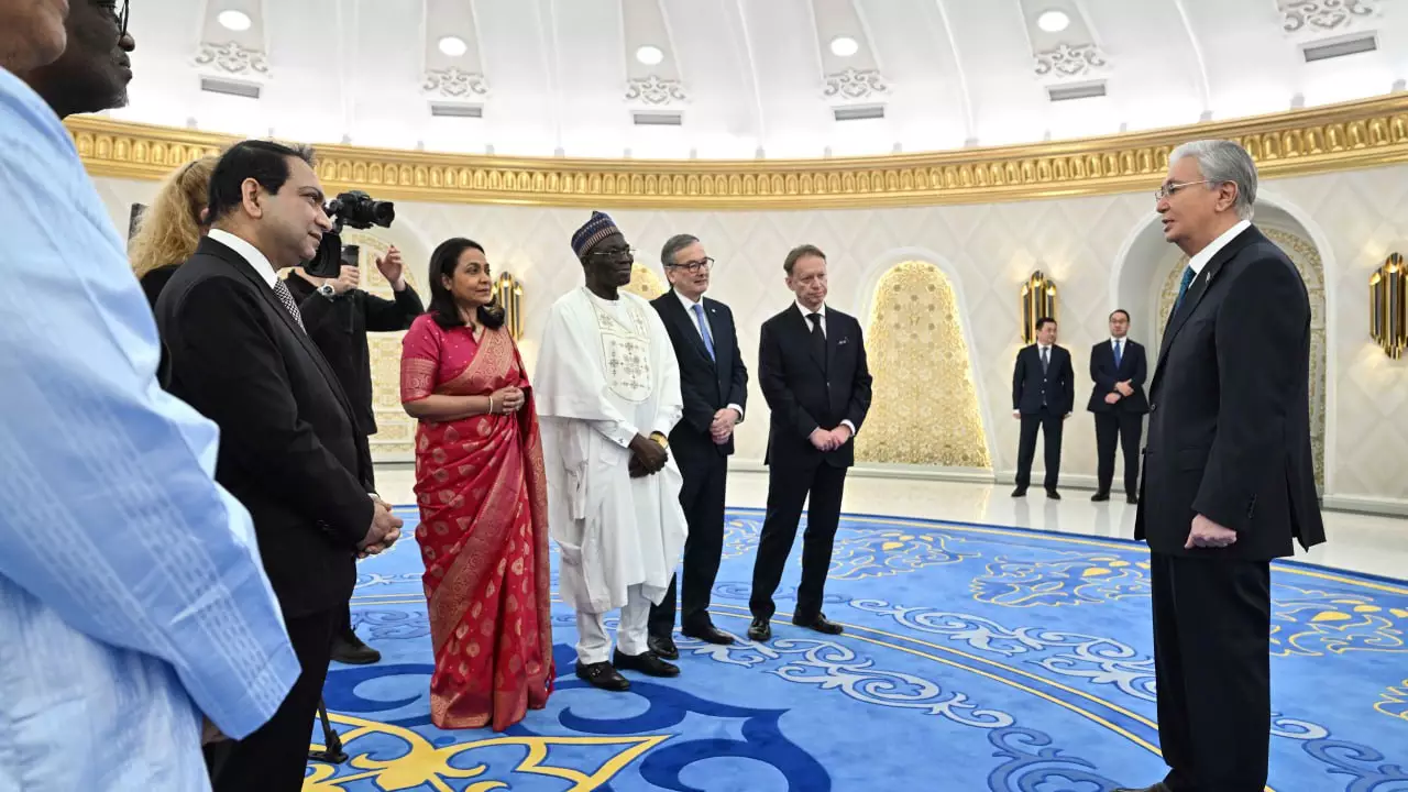 Тоқаев бірқатар мемлекеттің елшісінен сенім грамоталарын қабылдады