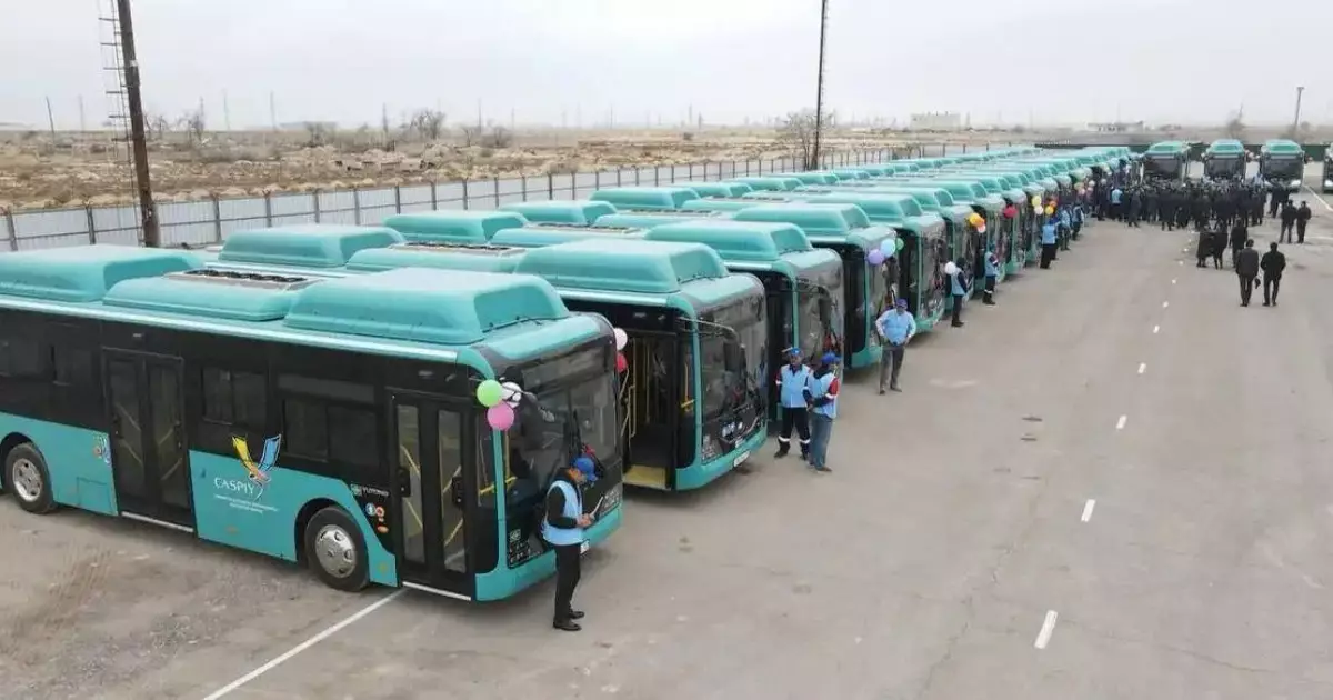  Маңғыстауда мереке күндері автобустар тегін қызмет көрсетеді 