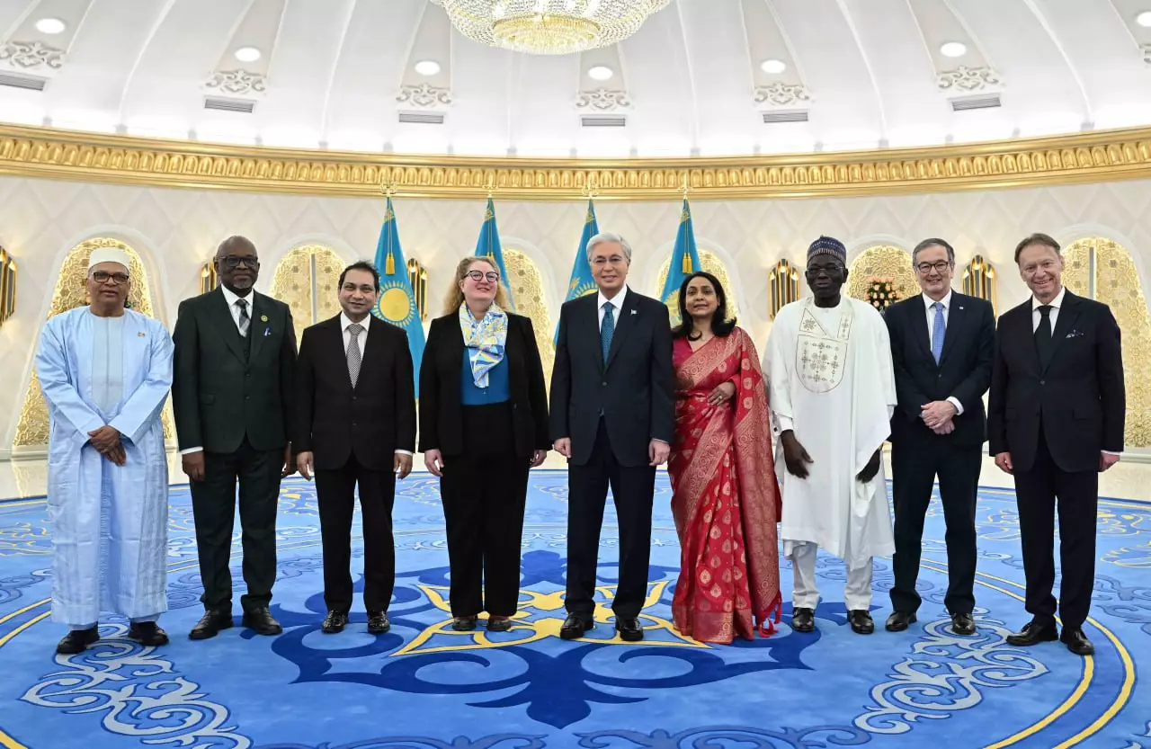 Қ. Тоқаев бірқатар мемлекеттің елшілерінен сенім грамоталарын қабылдады