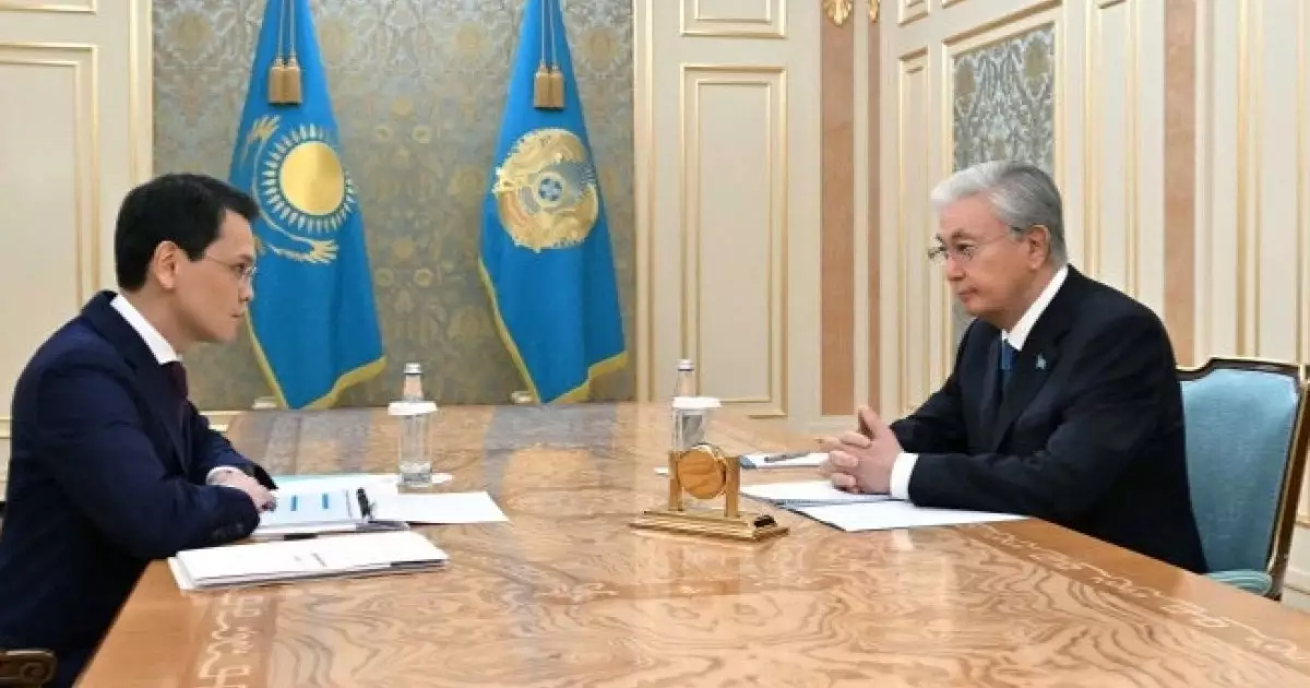  Мемлекет басшысы «Қазақтелеком» АҚ басқарма төрағасы Бағдат Мусинді қабылдады 