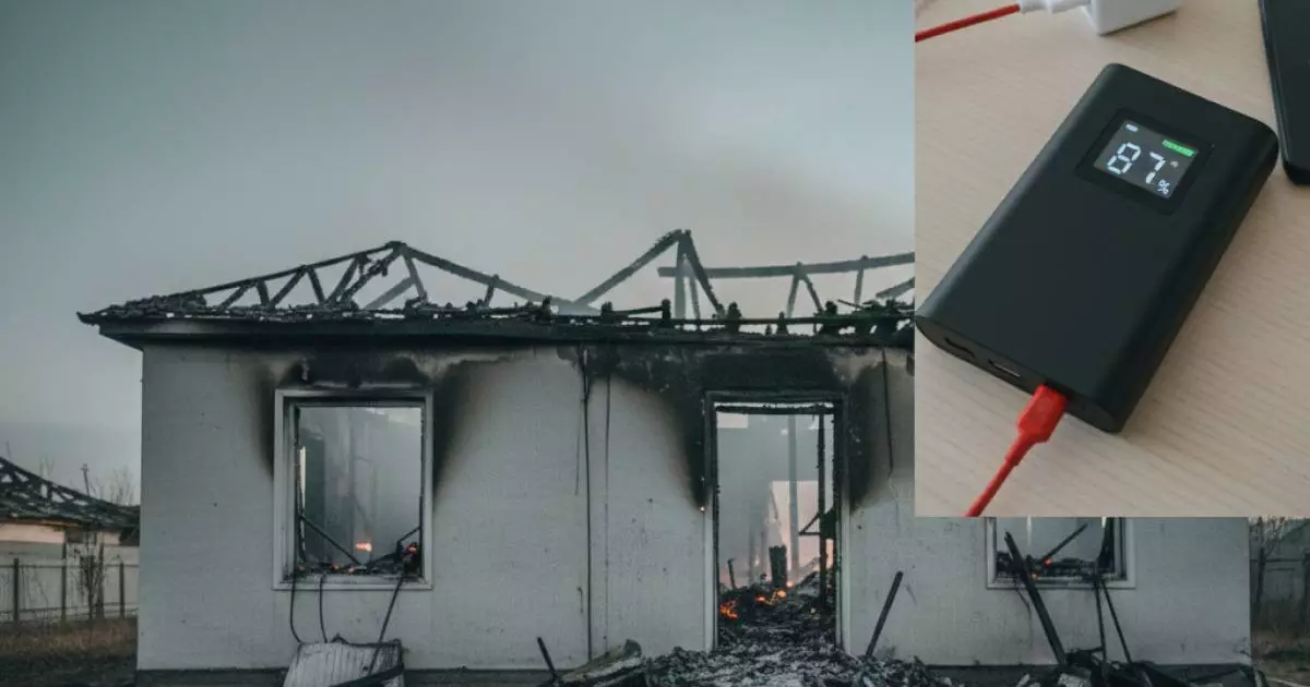  Ақтөбеде жарылған пауэрбанк бір отбасын баспанасыз қалдырды 