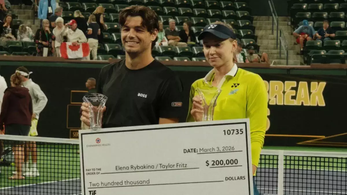 Елена Рыбакина «Эйзенхауэр кубогы» көрме турнирінің жеңімпазы атанды