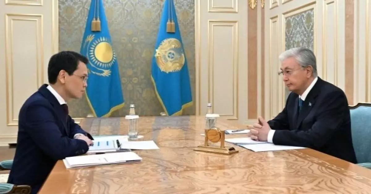  Тоқаев «Қазақтелеком» АҚ басқарма төрағасы Бағдат Мусинді қабылдады 