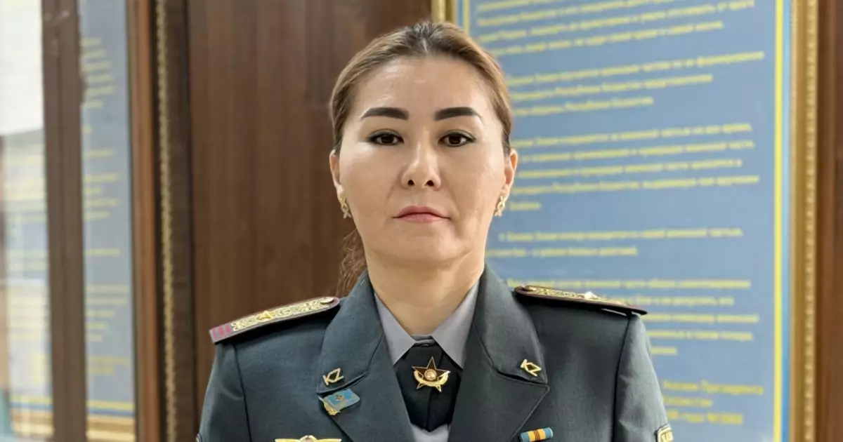   Ұлттық ұландағы ару: мерген лейтенанттың еңбек жолы   