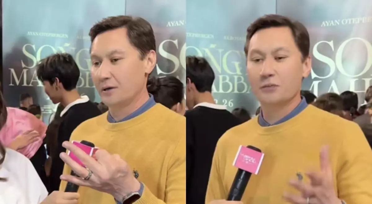 «Не айтсам да ешқайсына қарсы болмайды»: Азамат Сатыбалды әйелін мақтады (ВИДЕО)