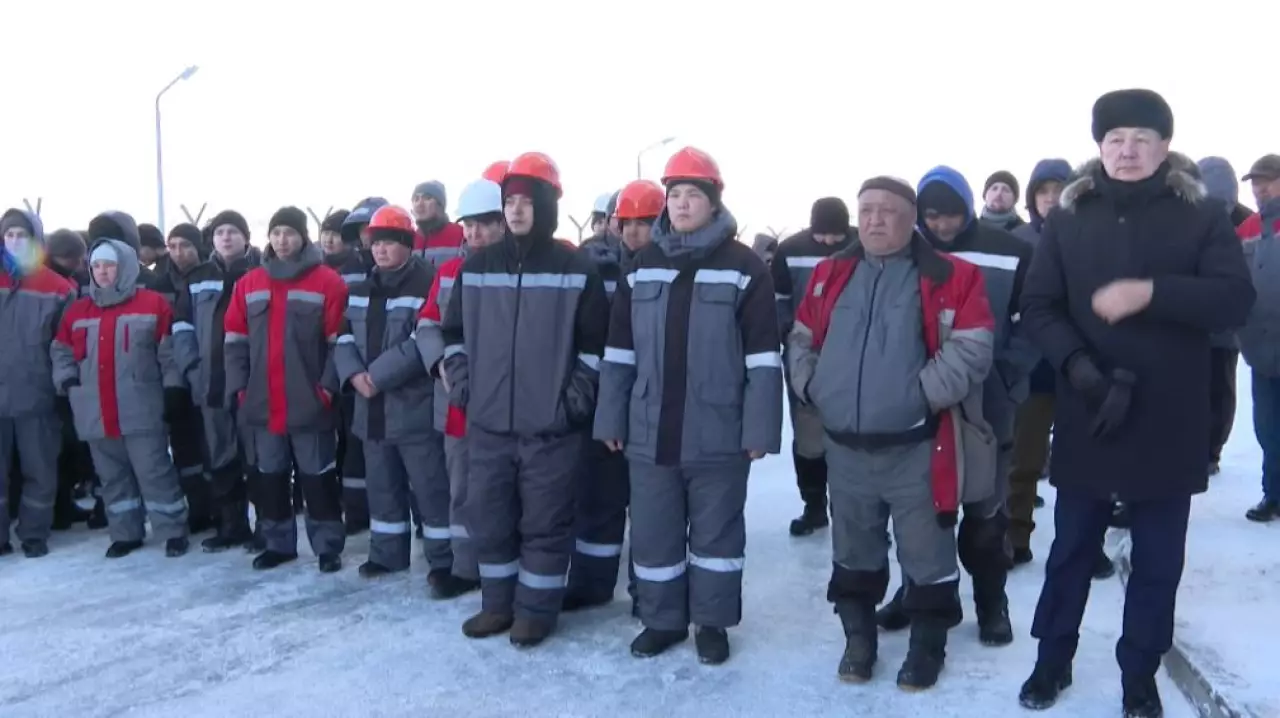 Проект новой Конституции обсудили с работниками газотепловой станции «Туран»