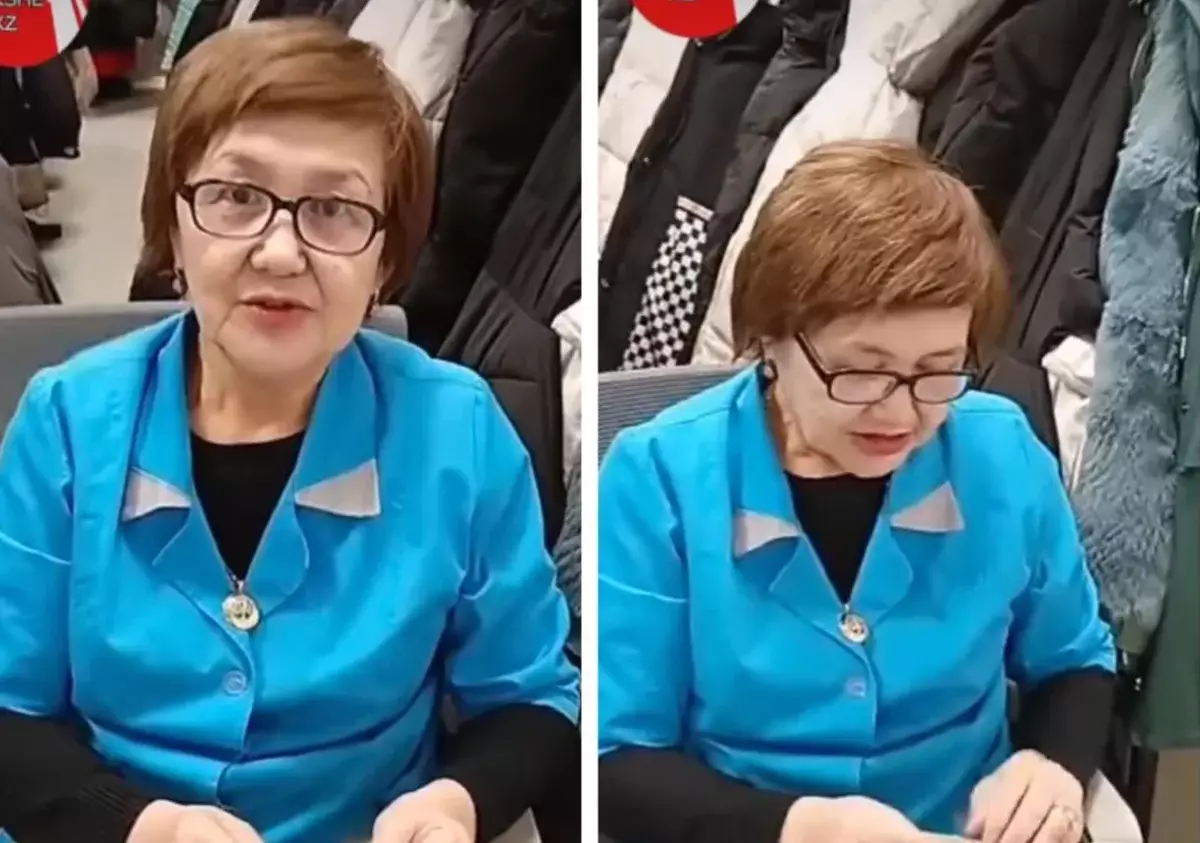 Заботливая гардеробщица из школы в Косшы стала звездой соцсетей