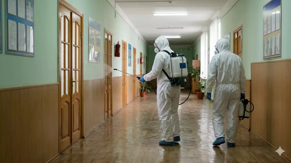 Школу в Костанайской области закрыли на дезинфекцию после скандала с сотрудницей