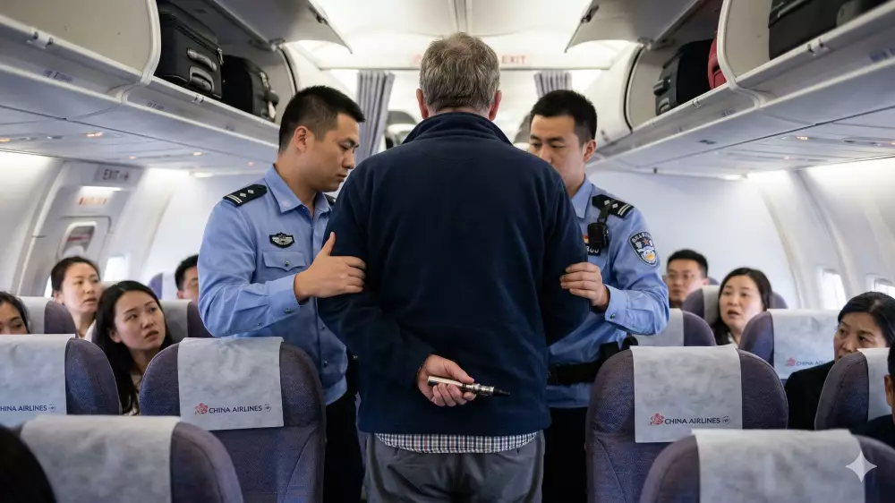 Пытался извиниться, но было поздно: пассажира силой вывели из самолёта