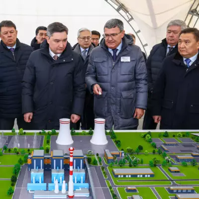 Премьер-министр проверил ход строительства ТЭЦ в Кокшетау