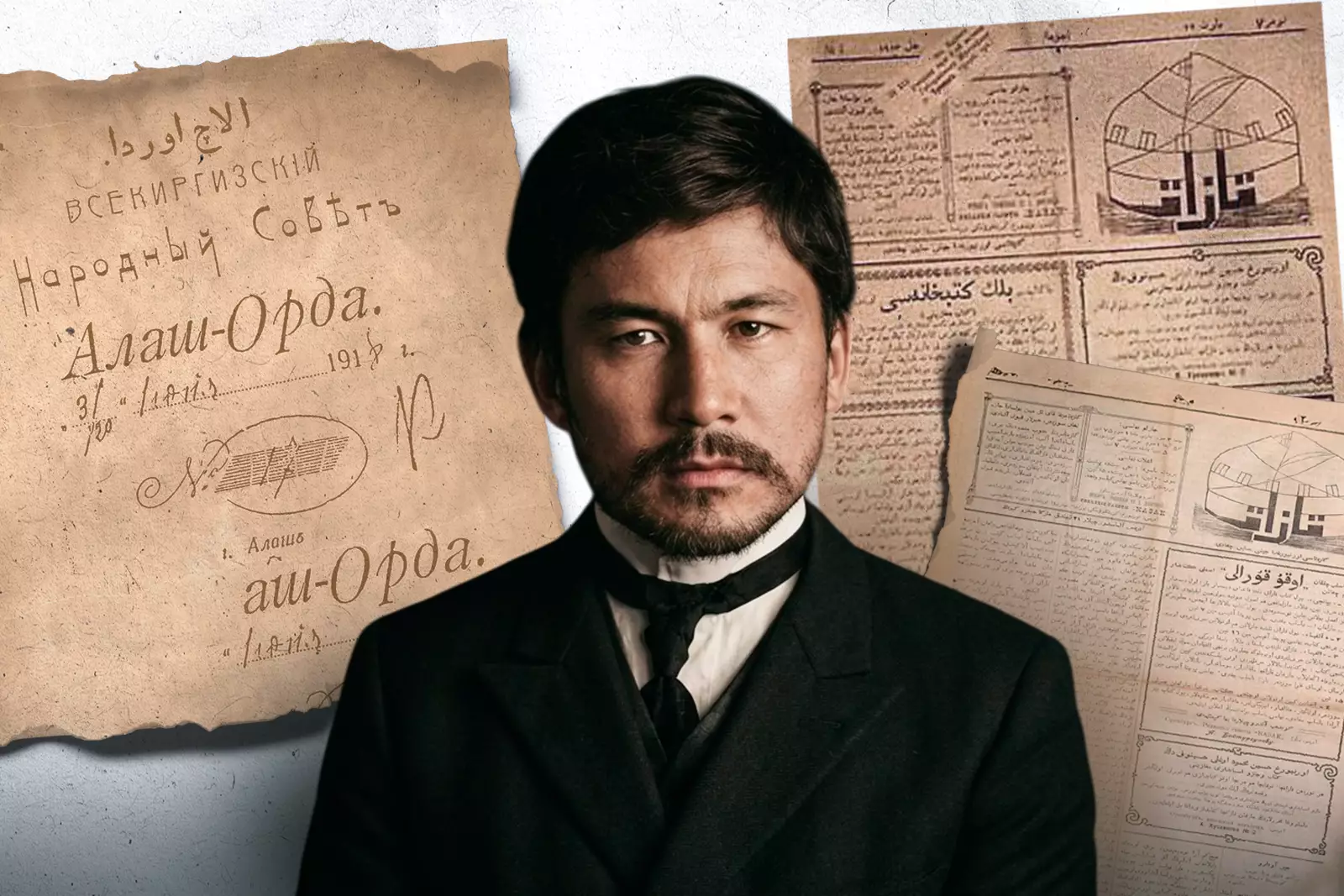 «Қазақ» газетіндегі Әлихан бейнесі