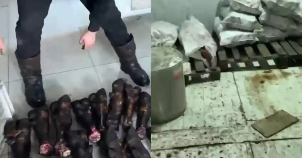  Полиция заңсыз ет өнімдерін сатқан жасырын цехтарды анықтады 