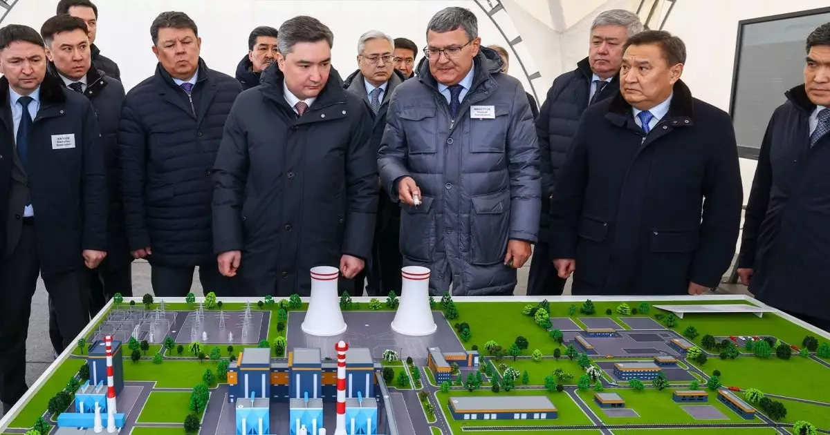  Олжас Бектенов Көкшетауда ЖЭО салу жөніндегі Президент тапсырмаларының орындалу барысын тексерді 