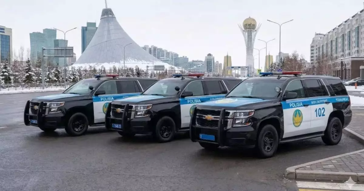  Зачем полицейским Астаны понадобились люксовые Chevrolet Tahoe 