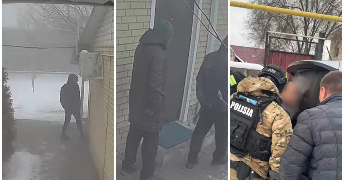  Алматыда қаскөйлер қарумен жеке тұрғын үйге басып кірген (ВИДЕО) 