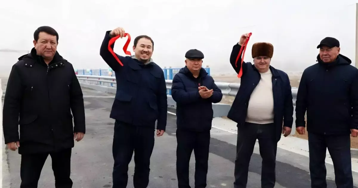  «Қазақмыс» Жамбыл облысында көпірді қайта жөндеп шықты 