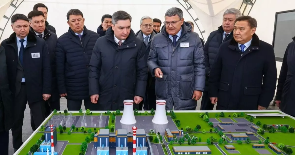  Бектенов Көкшетаудағы жаңа ЖЭО жобасымен танысты 