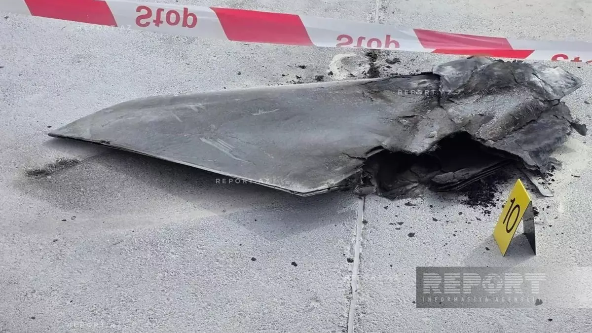 Иранские беспилотники упали рядом с аэропортом Азербайджана