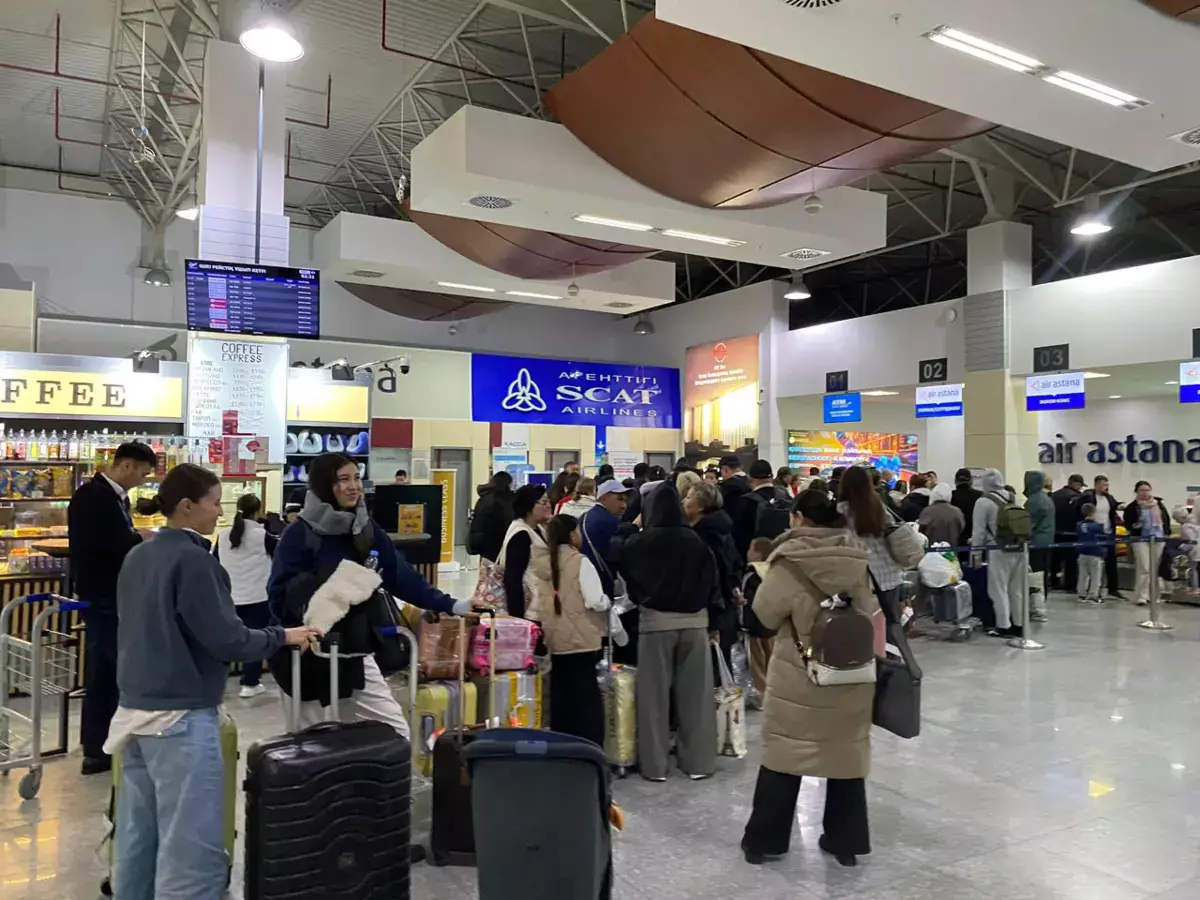 В Актау с Ближнего Востока прибыла очередная группа казахстанцев - новости на Lada.kz 05.03.2026