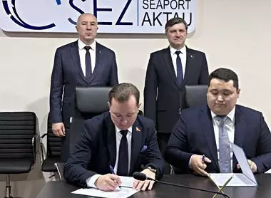 Гродноинвест будет развивать сотрудничество с казахстанской СЭЗ Морпорт Актау