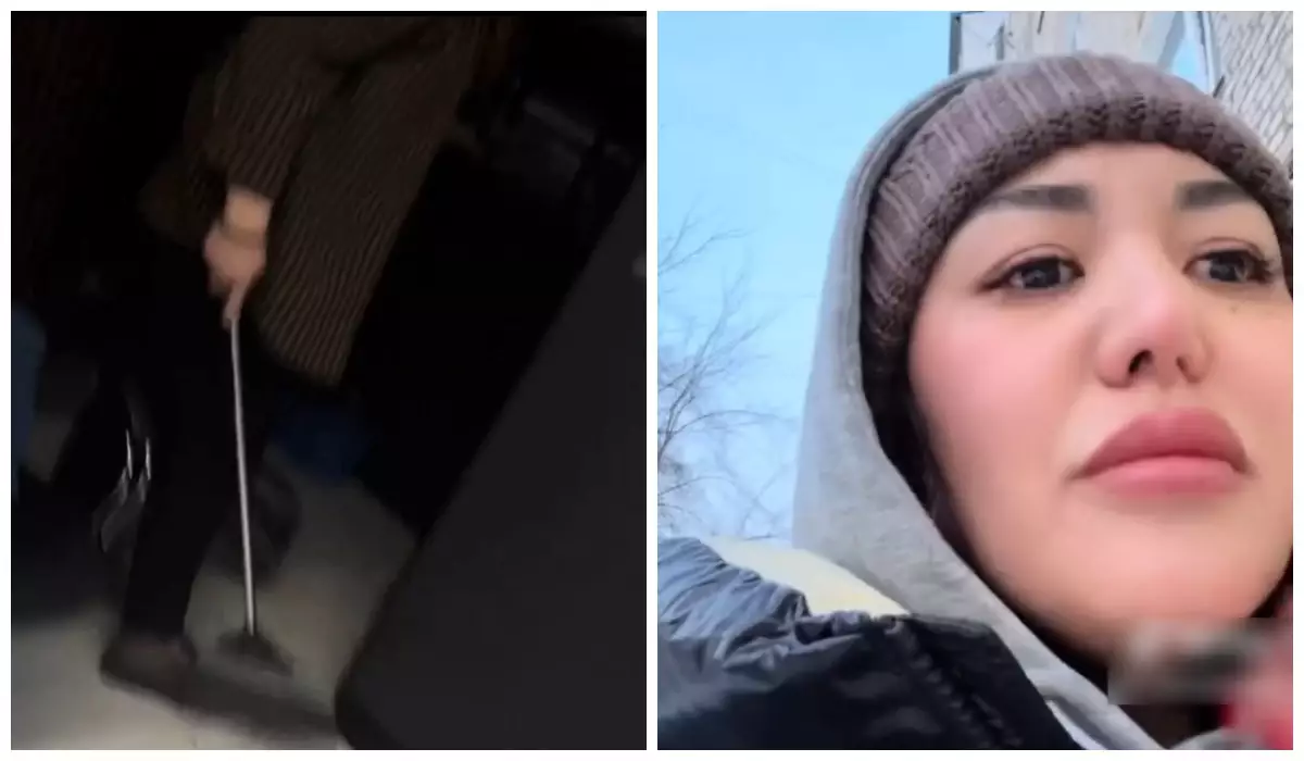 Көкшетауда қазақ әндерін қорлаған әйелдің үстінен қылмыстық іс қозғалды (видео)