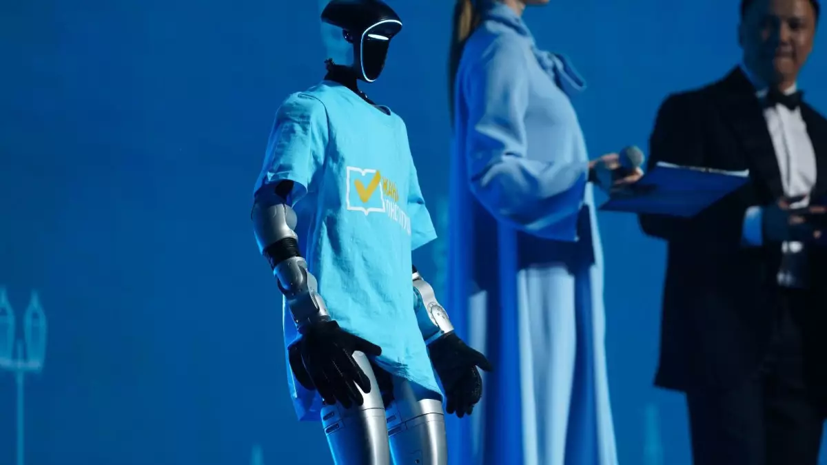 Робот Темірбек пен барыс Әділет Алматыда 5 мың жастың басын қосты