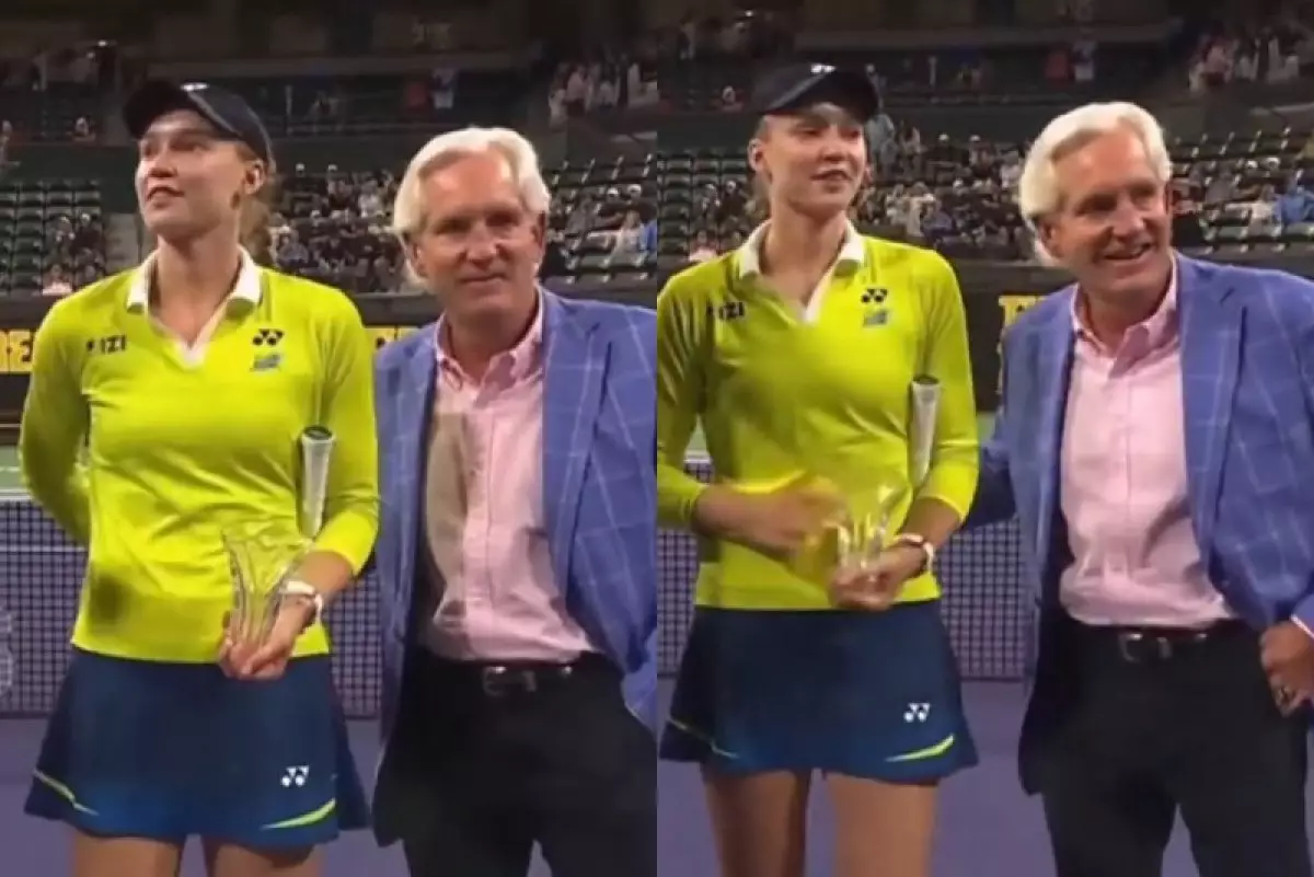 «Белінен ұстамақ болған»: Елена Рыбакина турнирде ыңғайсыз жағдайға тап болды (ВИДЕО)