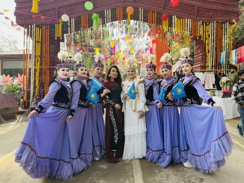 Казахстанская культура представлена на международном фестивале ремесел в Индии