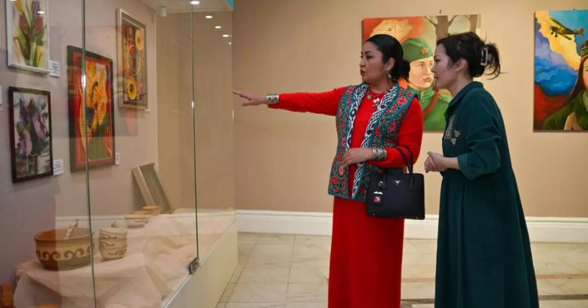   Әскери-тарихи музейде «Көктем шақырады» көрмесі ашылды   