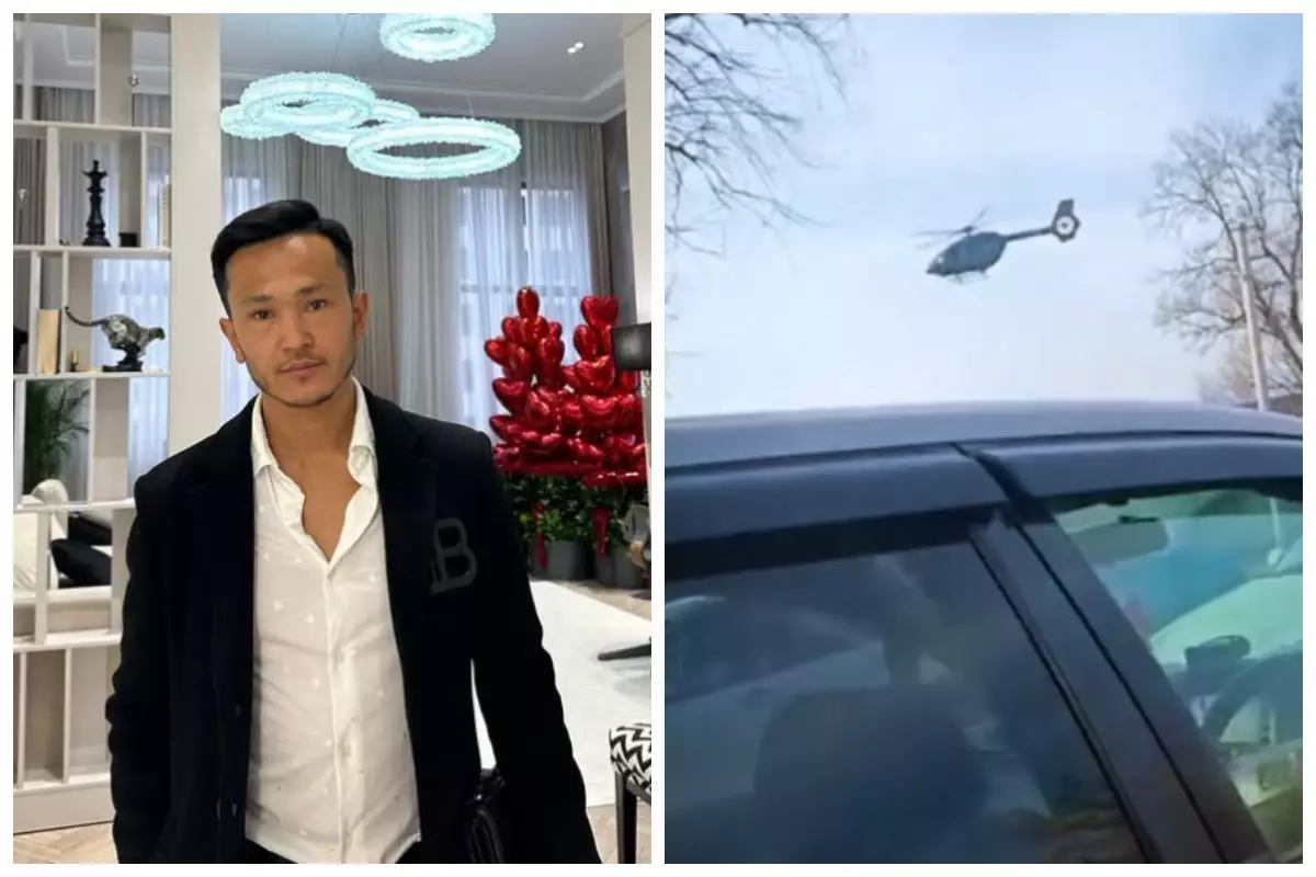 Қырғызстанда вебкам-студиялар желісінің негізін қалаушы колониядан тікұшақпен ұшып кетті (видео)