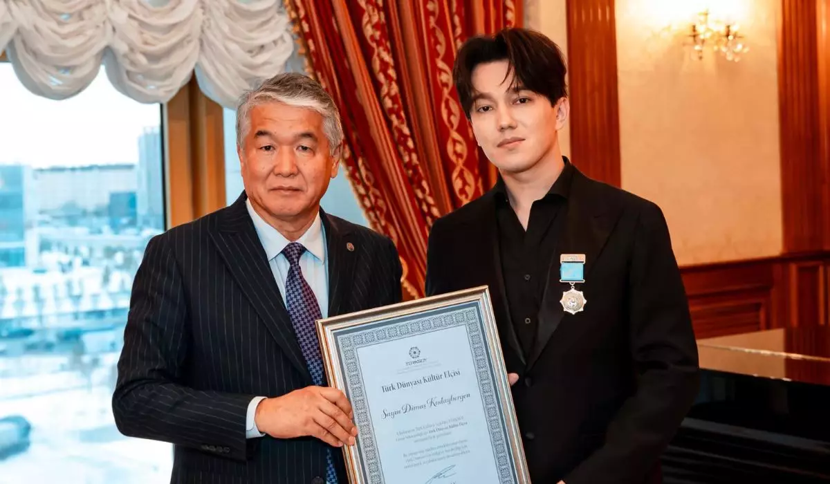 Димаш Құдайберген ТҮРКСОЙ-дың ең жоғары марапатына ие болды