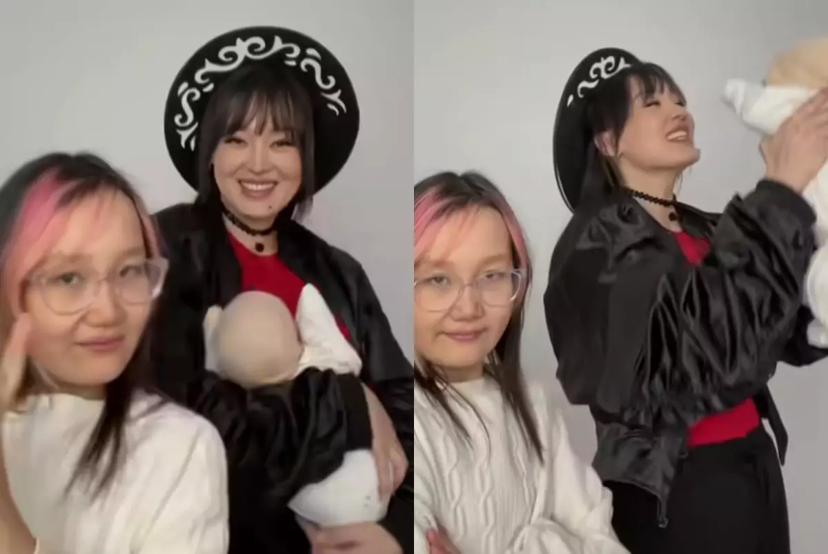 «10 жыл күткен балапан»: Мархаба Сәби екінші рет ана атанды (ВИДЕО)